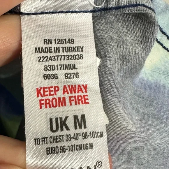 Topman Watercolor Short Sleeve Shirt - Picture 5 of 6